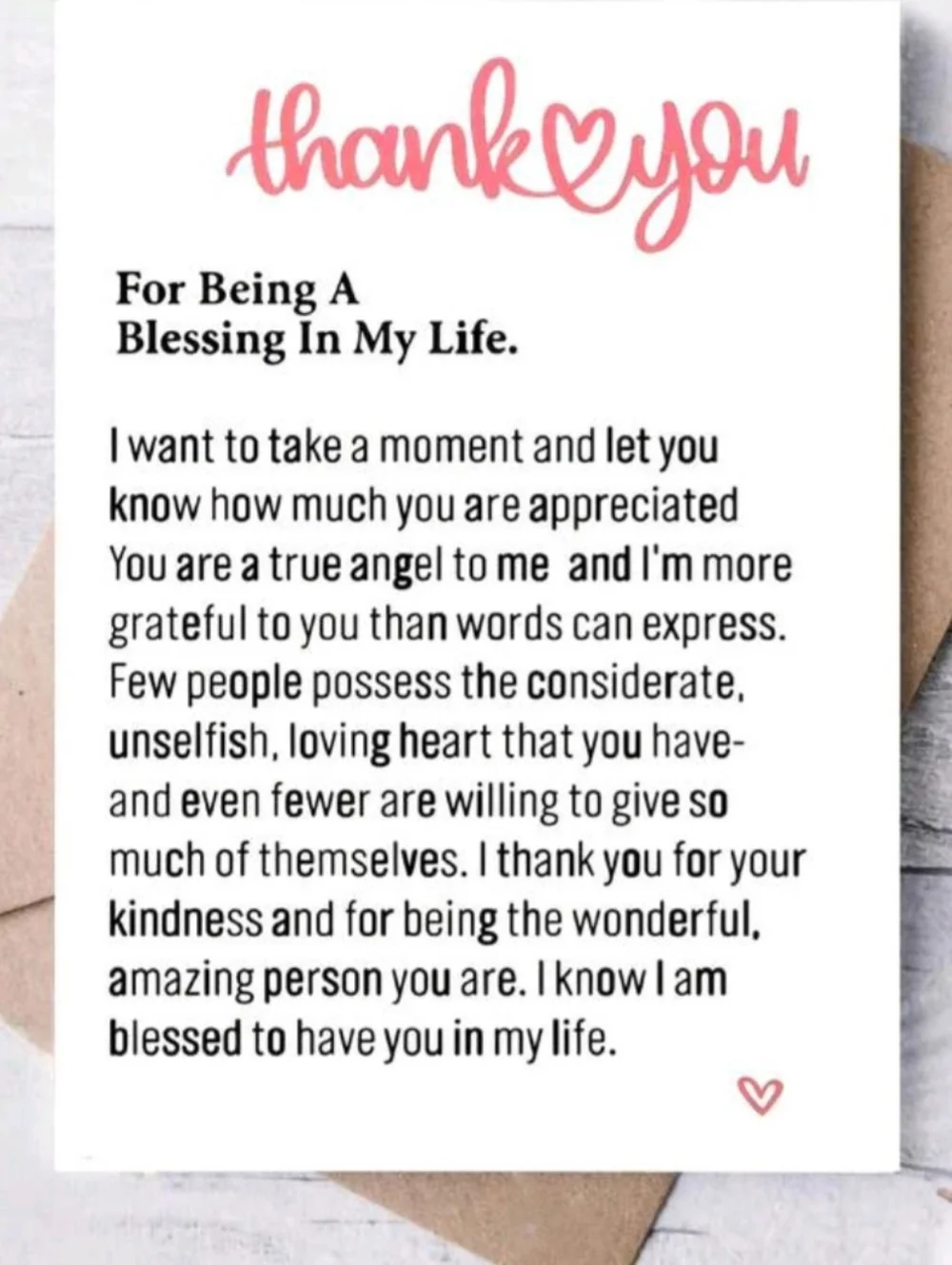 🎈4-$10🎈Thank You Card Greeting New!